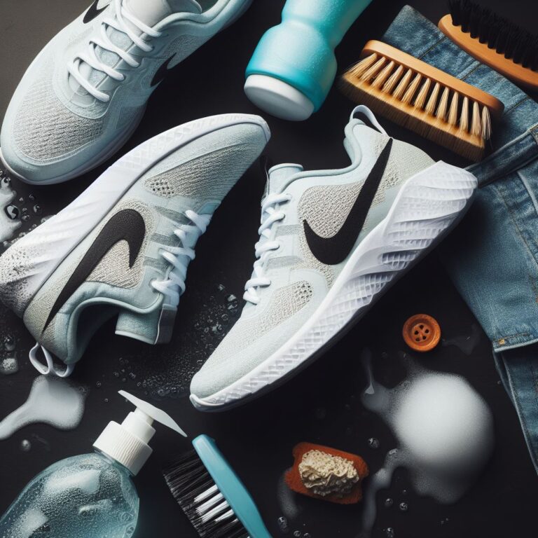 how to clean nike running shoes