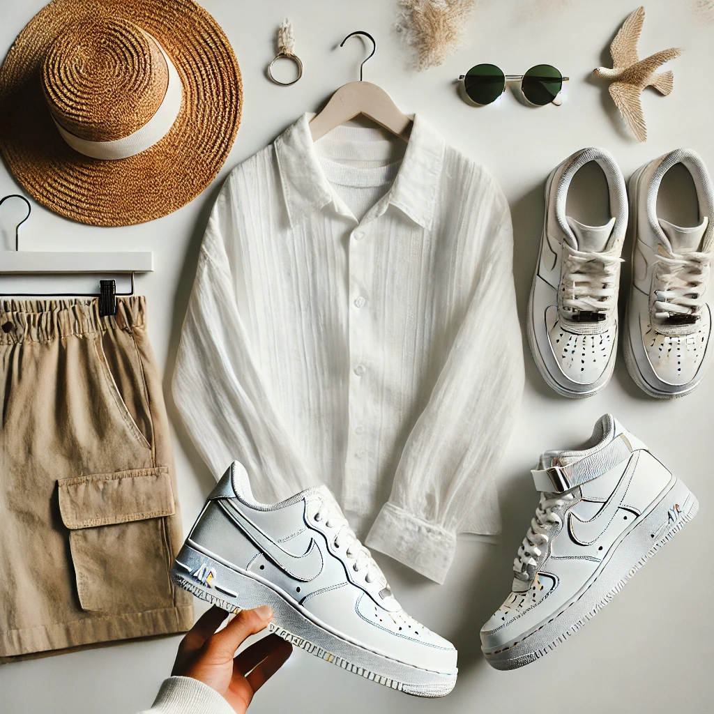 Summer Vibes with Nike Air Force 1